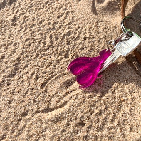 Porte-clef Clitoris 1/2 Fushia – Image 4