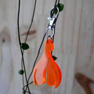 Porte-clef Clitoris 1/2 Orange
