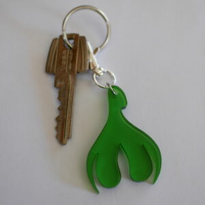 Porte-clef Clitoris 1/2 Vert