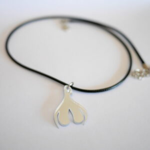 Collier Clitoris 1/3 Transparent Miroir